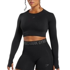 Gymshark Flex Sports Long Sleeve Crop Top